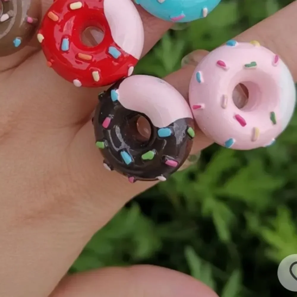 NWOT Acrylic Donut Ring - Size 6